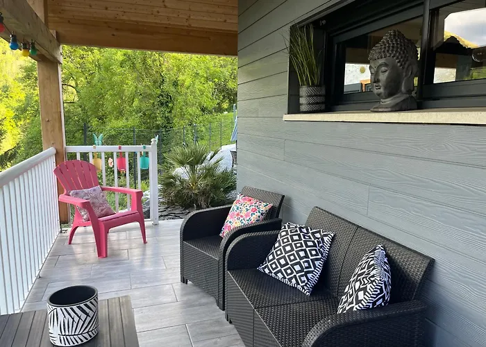 Nyaraló Moderne Au Calme - Confort - Jolie Vue Lugagnan